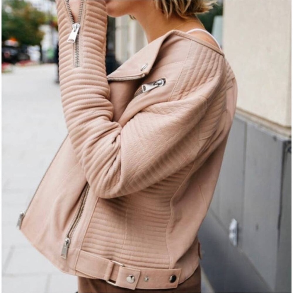 ANINE Bing Moto Leather Jacket